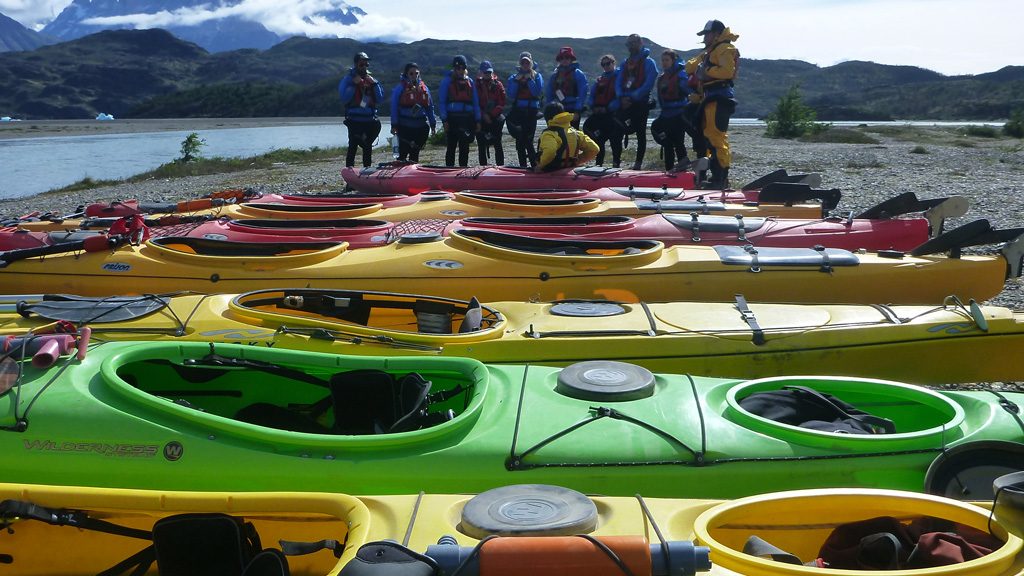 sea kayak one-day trip